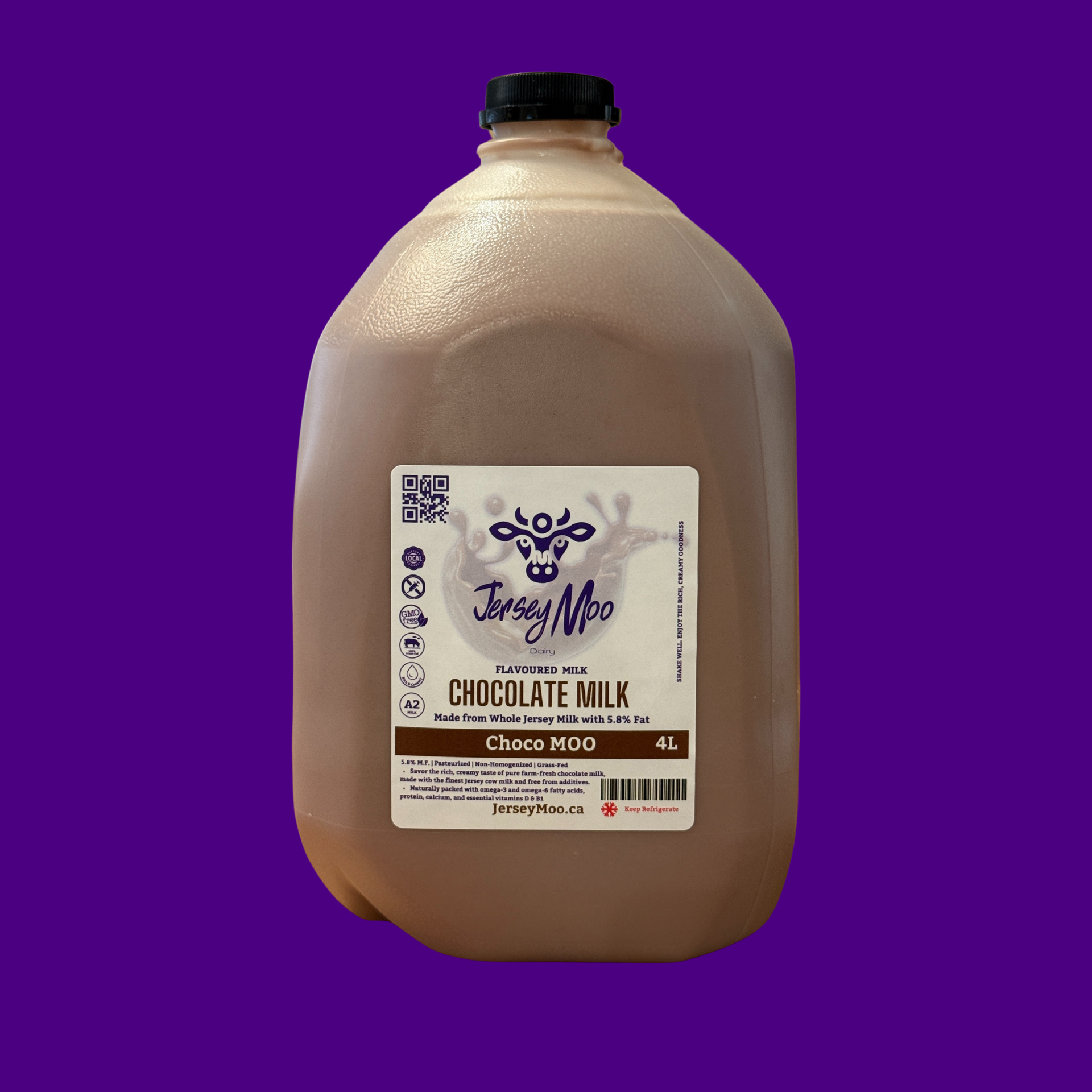 shalomclub シャロムクラブ　milk jersey JerseyMoo ChocoMoo Grass-Fed Non-Homogenized Fresh Whole Jersey Cow's